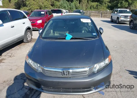 2012 Honda Civic Lx from USA, damaged, VIN 19XFB2F5XCE084892